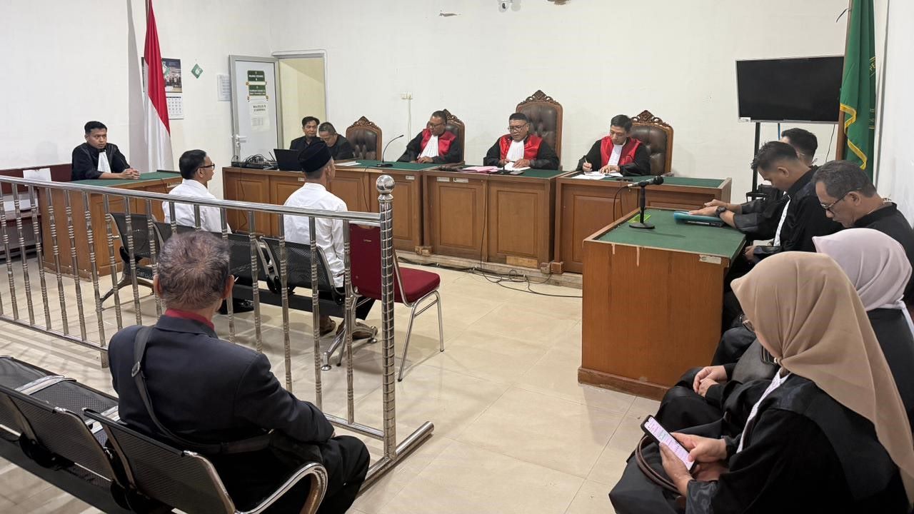 Majelis Hakim Tolak Eksepsi Terdakwa Korupsi APAR Musi Rawas Utara