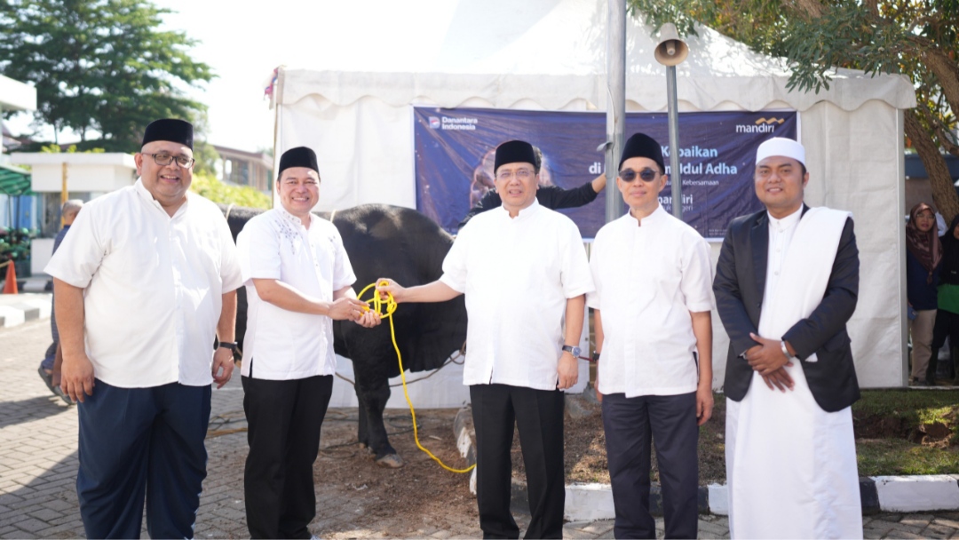 Bank Mandiri Berbagi Kebaikan ke Seantero Negeri, Laksanakan Pemotongan 2.529 Hewan Pada Idul Adha 1447 H 