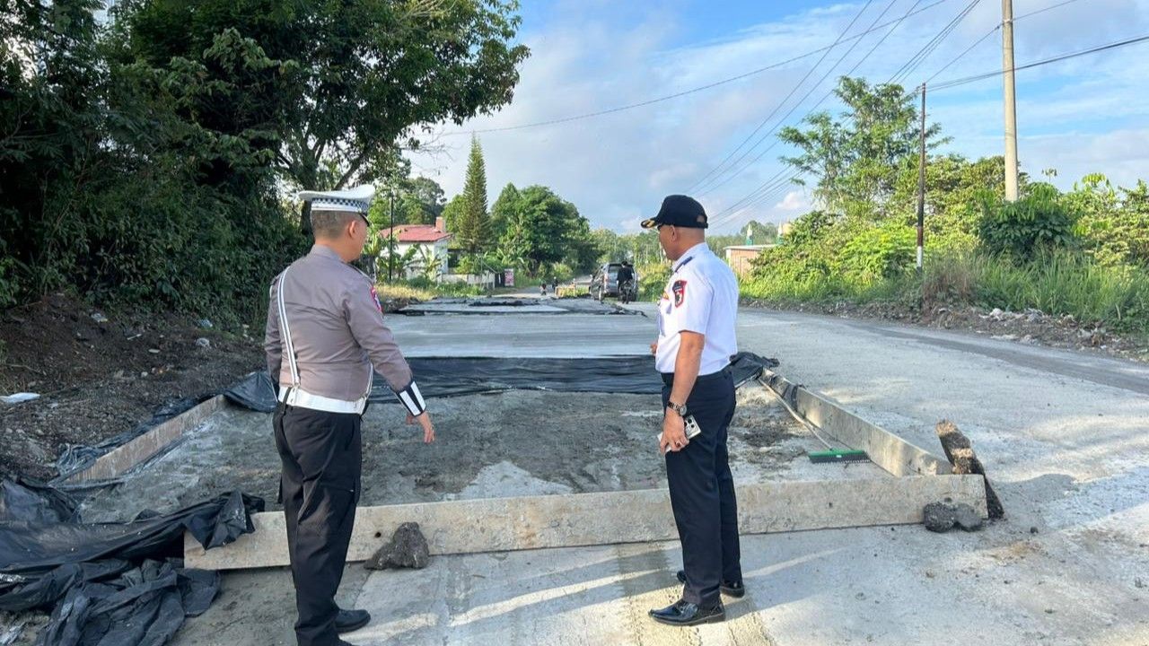 Saat Nataru, Satlantas Himbau Pengendara Hati-hati Lalui Jalan Lingkar Selatan Lubuk Linggau