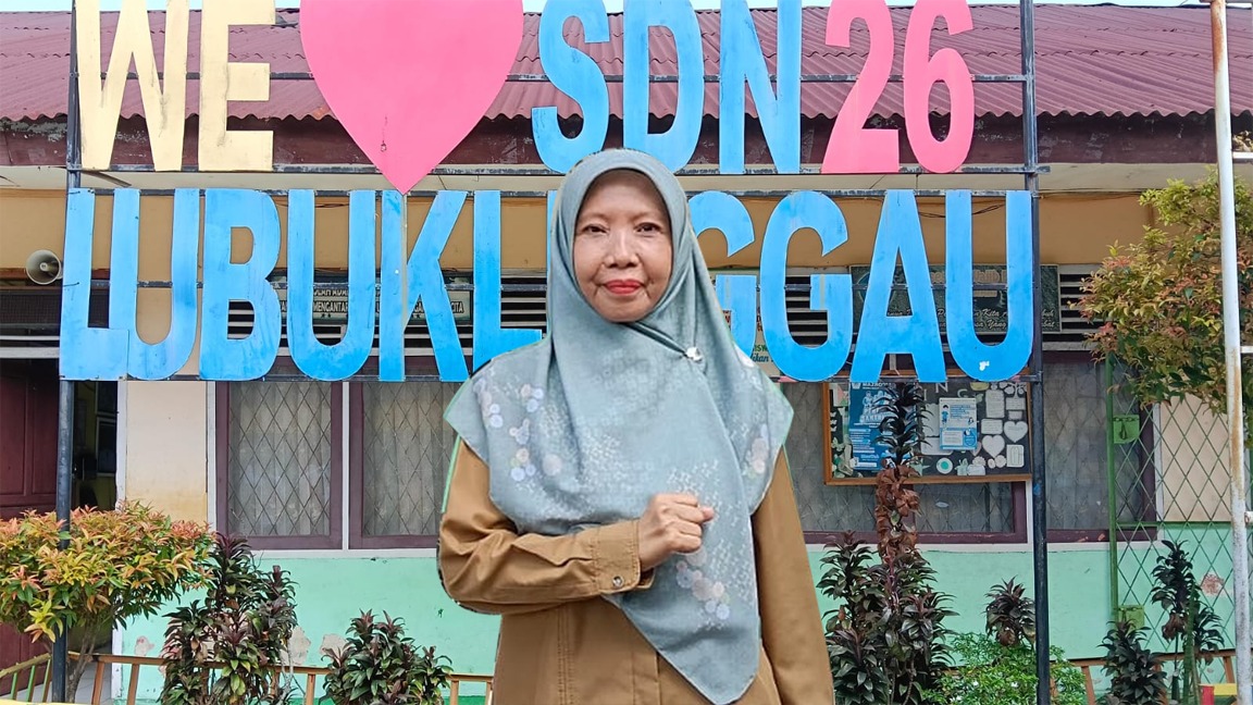 Jelang Lomba Gerak Jalan Menyambut HUT RI, SD Negeri 26 Lubuk Linggau Gencarkan Latihan Maksimal