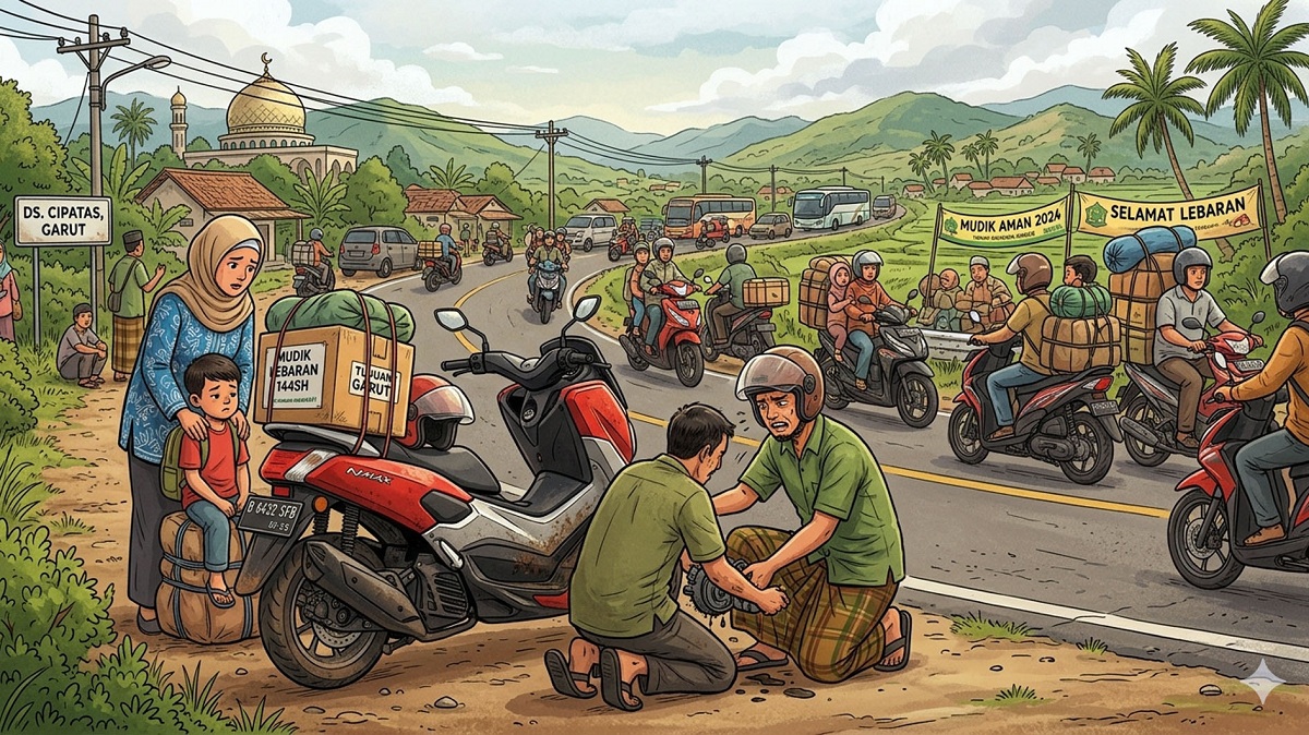 Motor Injeksi Mati Mendadak Saat Mudik Lebaran,  Kenali Penyebabnya Berikut Ini