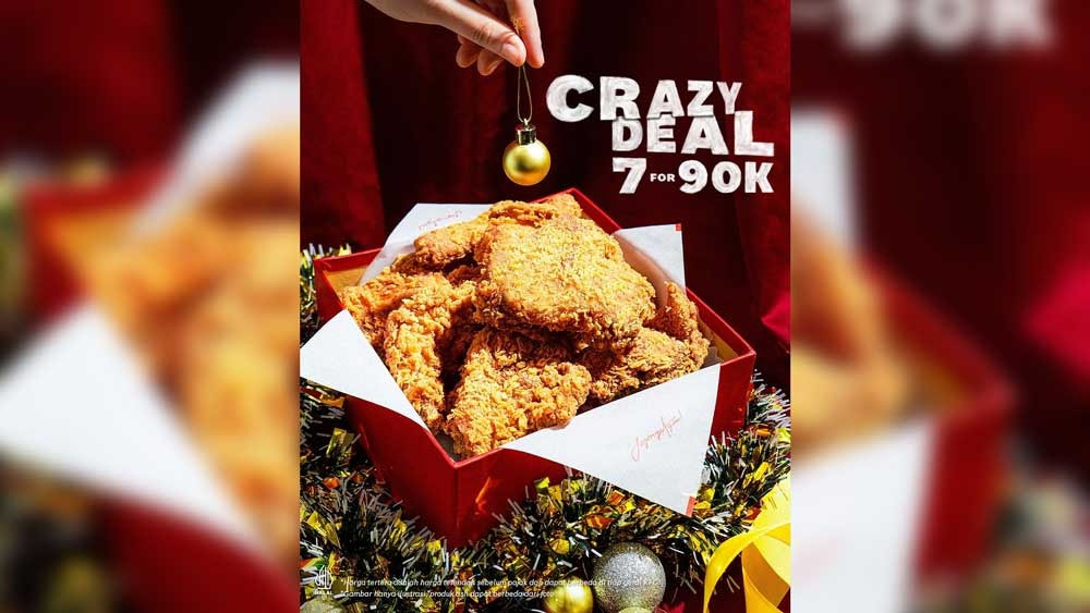 Buruan! Jangan Sampai Ketinggalan, Promo Paket Ayam Crazy Deal KFC Hari ini
