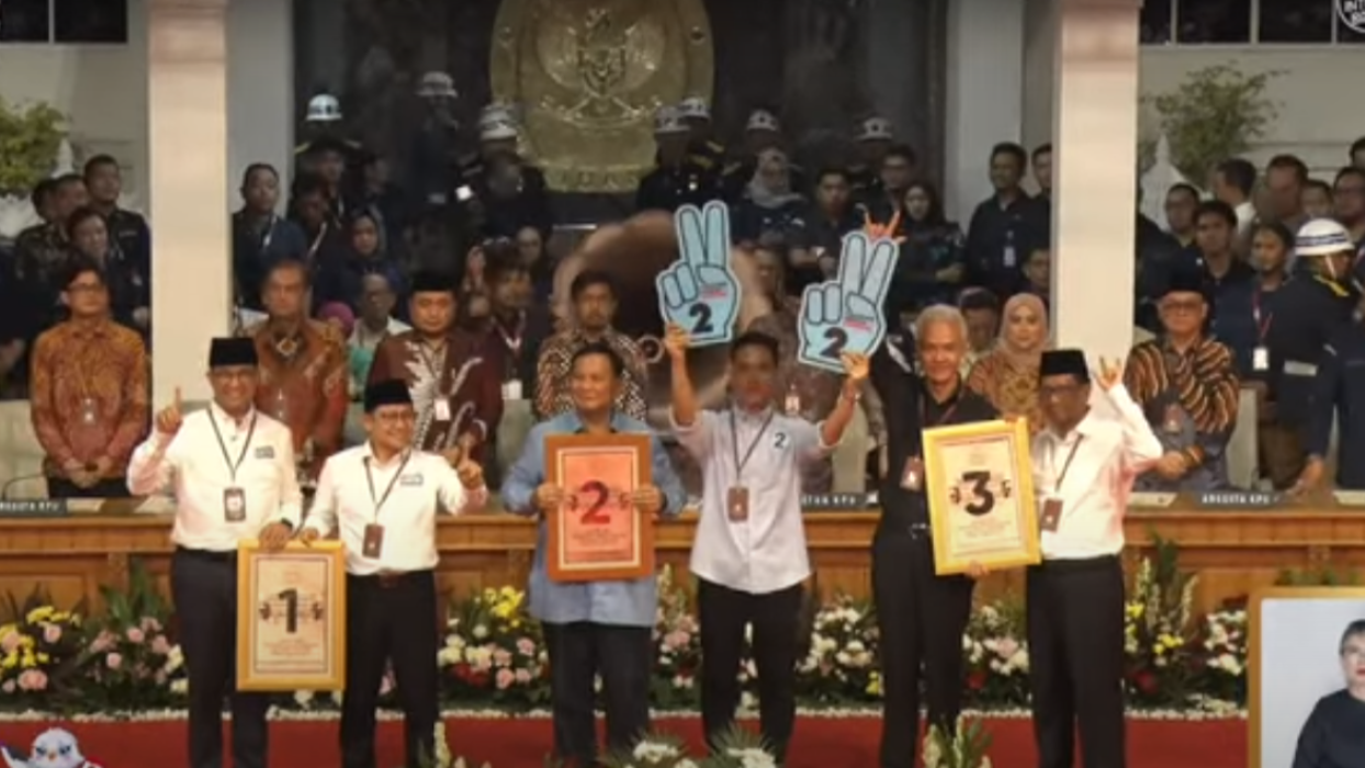 Komentar Capres dan Cawapres 2024 Soal Nomor Urut, Anies 1, Prabowo 2, Ganjar 3 