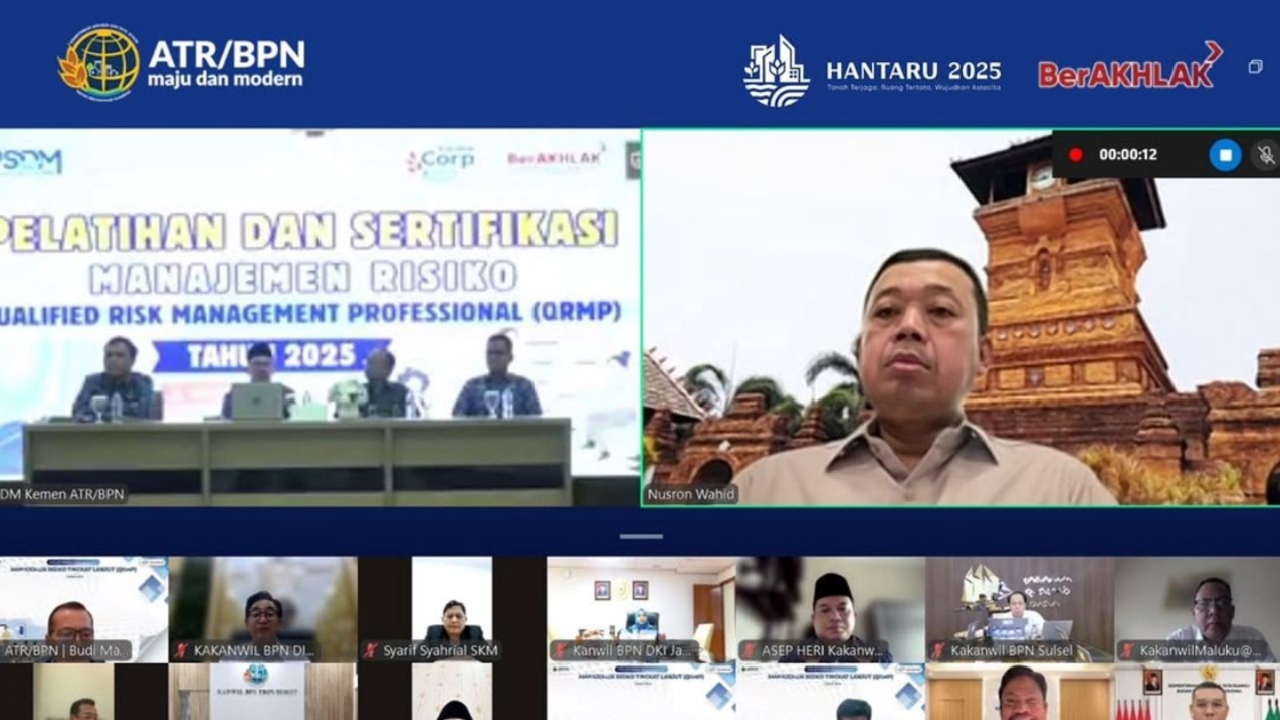 Menteri Nusron: Front End Pelayanan Paling Dasar Ada di Kepala Kantor Pertanahan