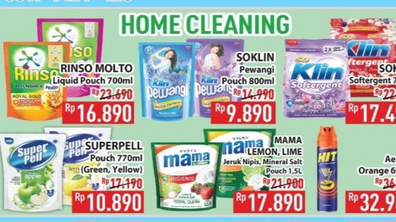 Daftar Diskon Produk Home Cleaning Bulan Ramadan di Hypermart, Berlaku Sampai 27 Maret 2024, Buruan Datang 