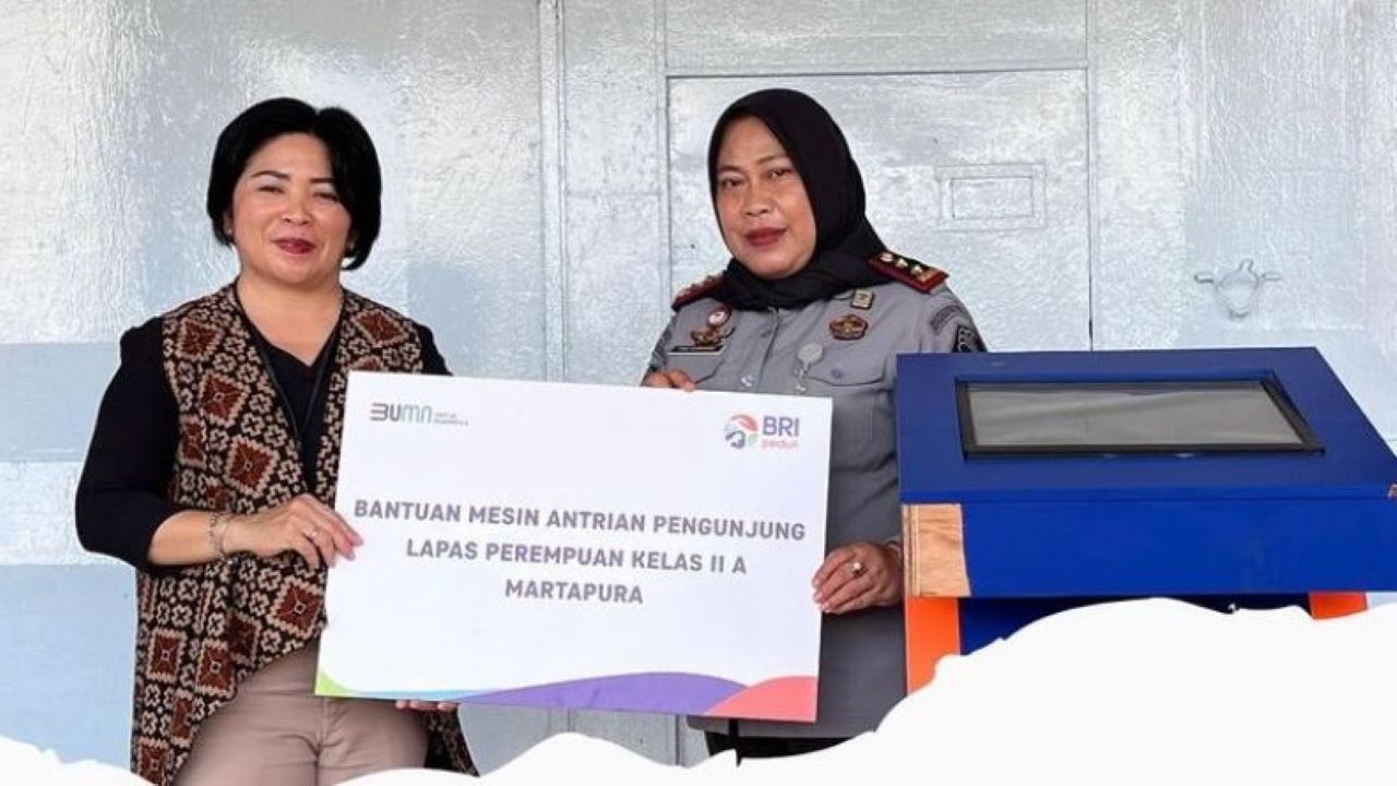 BRI Dukung Peningkatan Layanan Lapas Perempuan Martapura dengan Adopsi Teknologi Modern