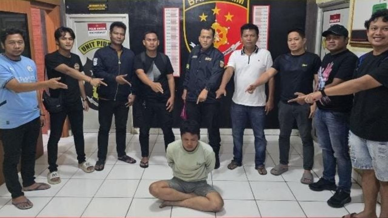 Gelapkan Motor Bibi untuk Judi Slot, warga Lubuk Linggau Ditangkap Tim Landak Musi Rawas