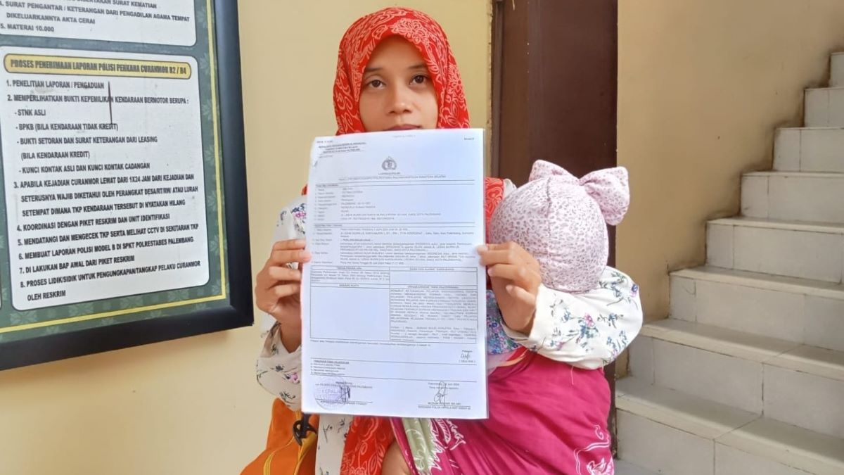 Ibu Muda di Palembang Laporkan Saudara Kandung ke Polisi, Alasannya Mencengangkan 