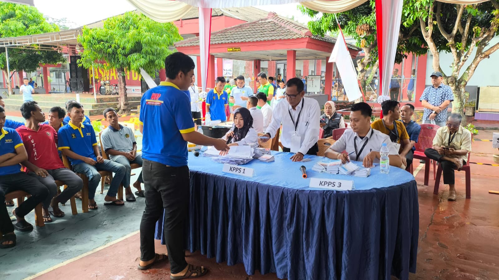 Lapas Narkotika Muara Beliti Sukses Gelar Pilkada Serentak 2024 dengan Damai