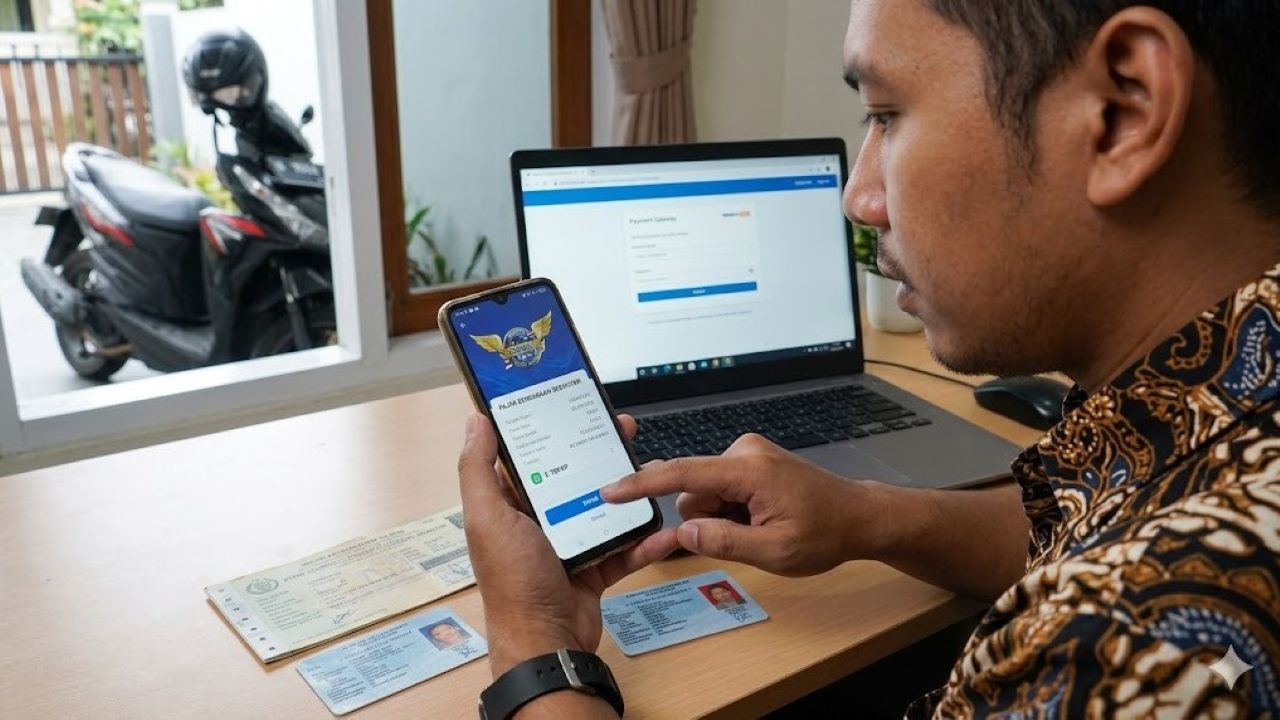 Cara Bayar Pajak Motor Pakai Aplikasi Signal 2026, Solusi STNK Mati Saat Mudik Lebaran