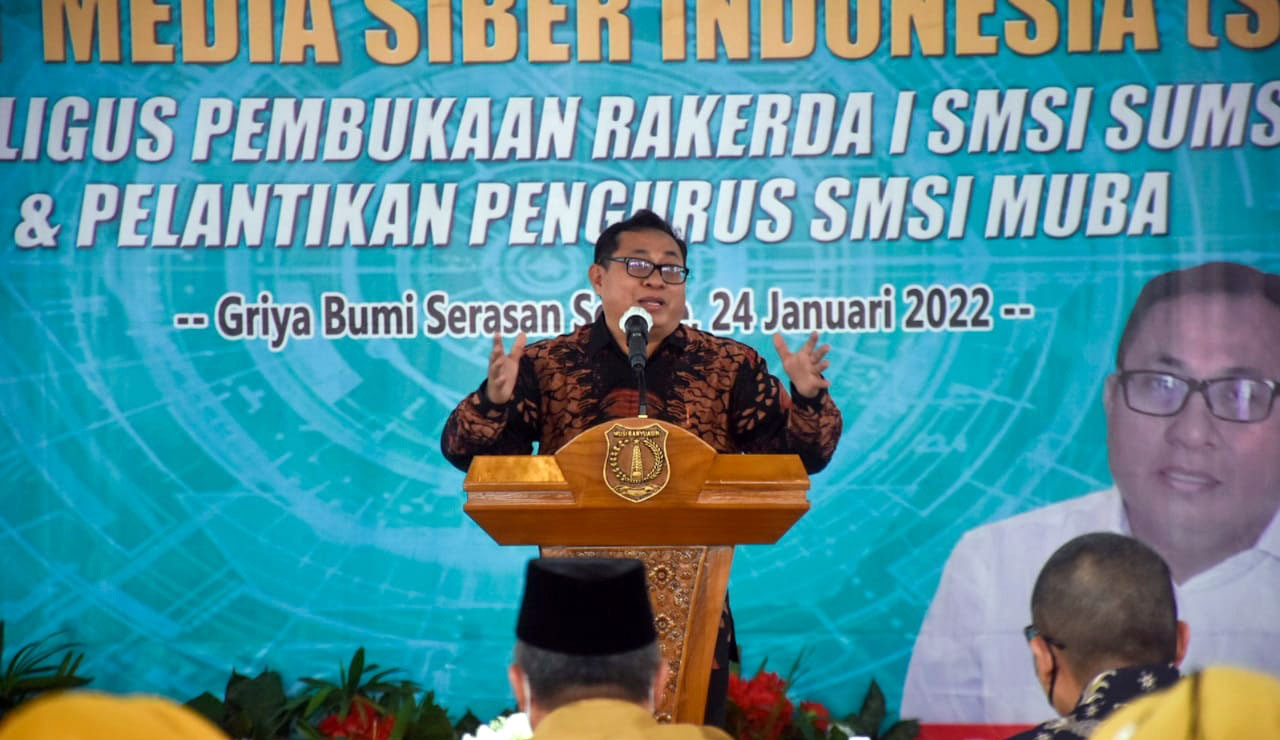 Kolaborasi dengan SMSI, Bangun Kabupaten Muba