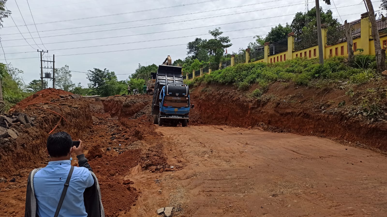 Jalan Lingkar Selatan Ditutup Total
