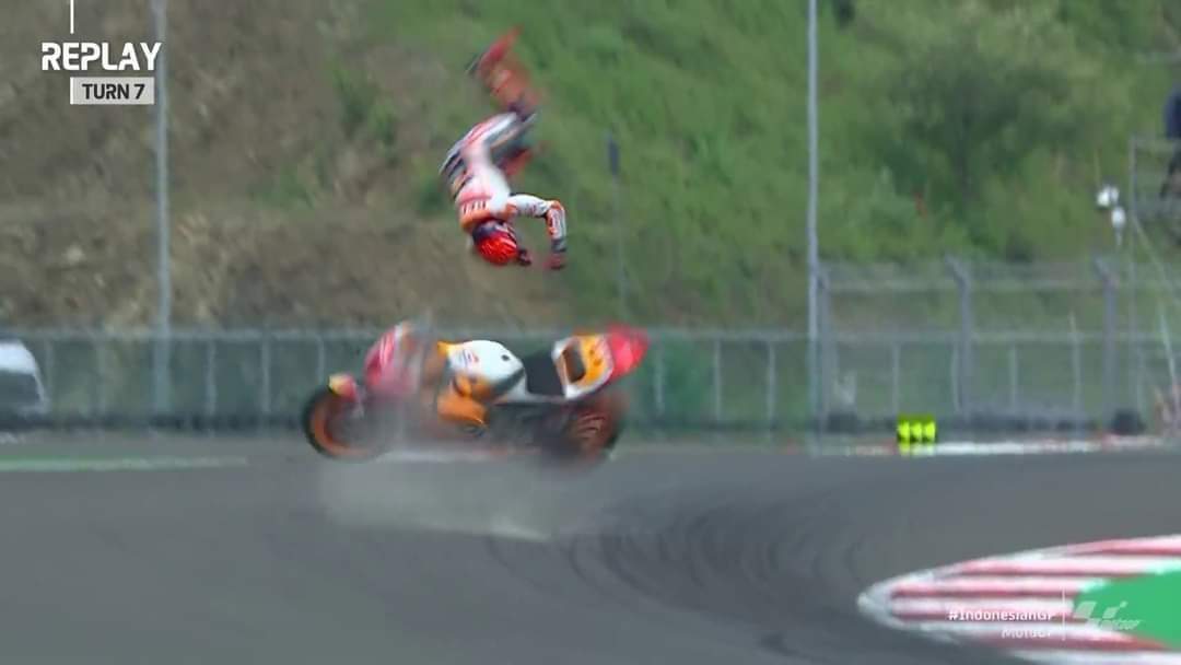 Marc Marquez Gegar Otak, Batal Ikut Balapan