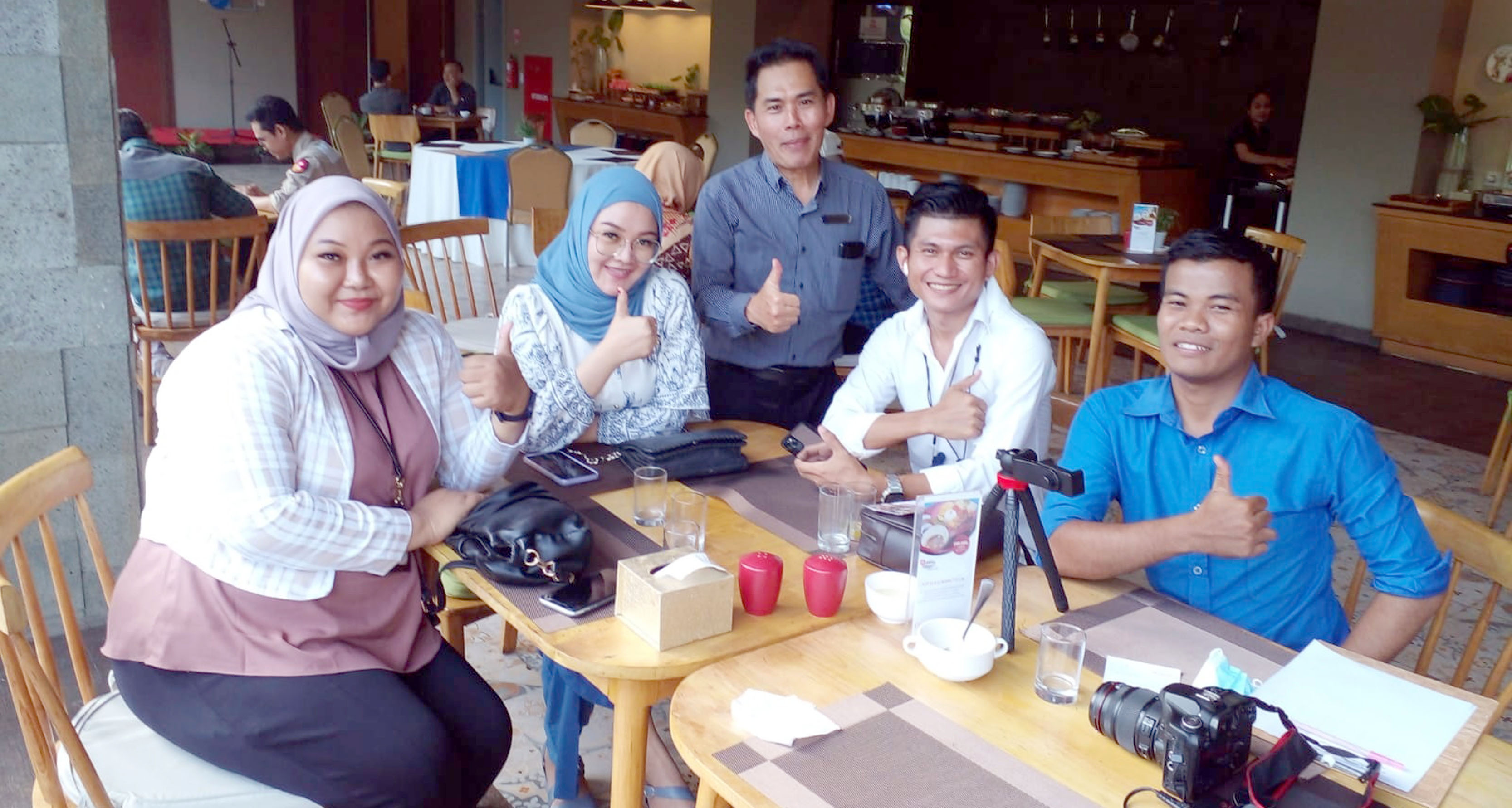 Hotel Dafam Linggau Adakan Latihan Buka Puasa Bersama