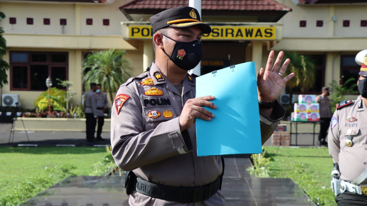 Personil Digeser ke Pos Operasi Ketupat, Pesan Kompol Willian Harbensyah Tegas