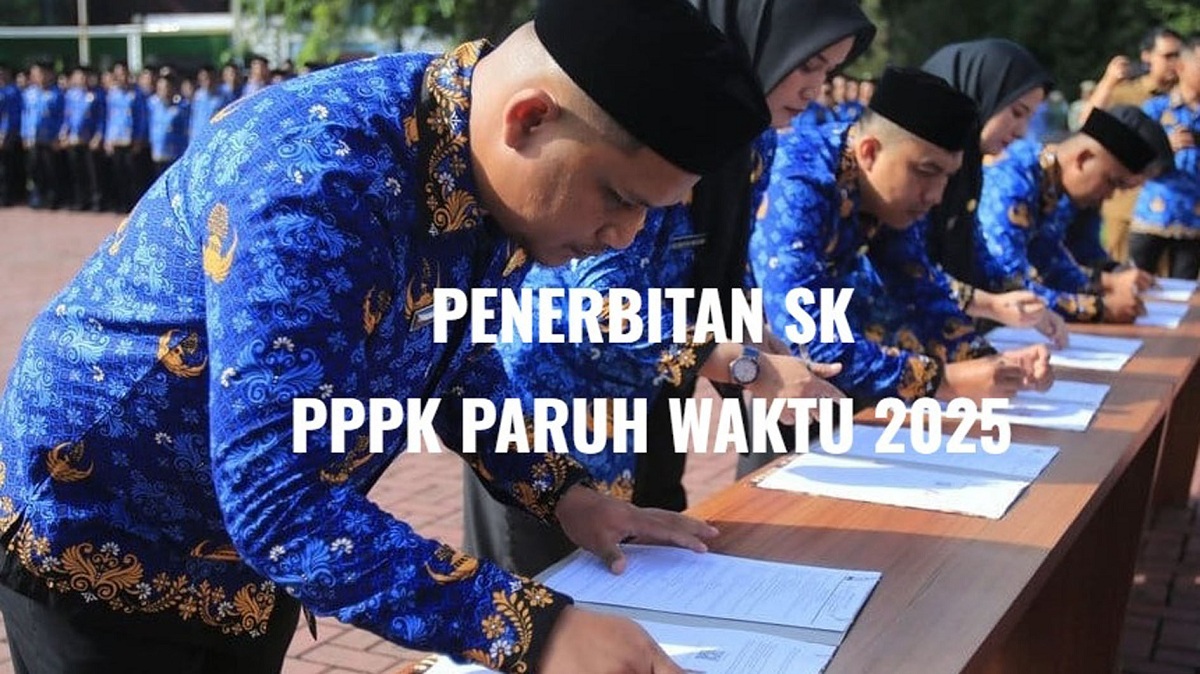 43 Instansi Sudah Terbitkan SK PPPK Paruh Waktu 2025, Cek Daftarnya