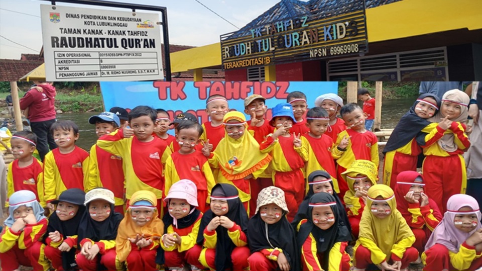 TK Tahfidz Raudhatul Qur’an Lubuk Linggau Bimbing Anak Ilmu Agama Sejak Dini