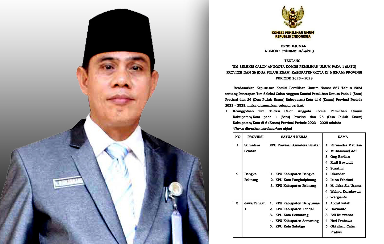 Profil Rudi Erwandi, Rektor Unpari Lubuklinggau yang Jadi Tim Seleksi KPU Sumatera Selatan