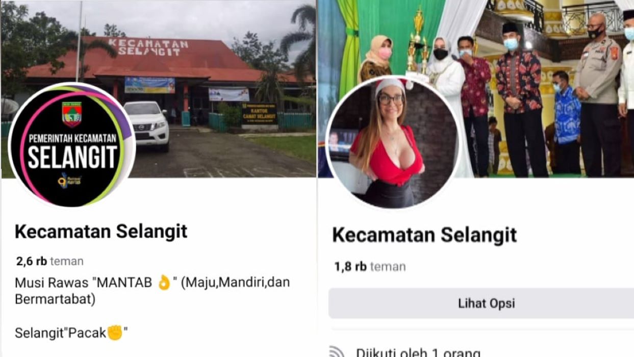 Ada Foto Cewek Seksi di Facebook Kecamatan Selangit Musi Rawas