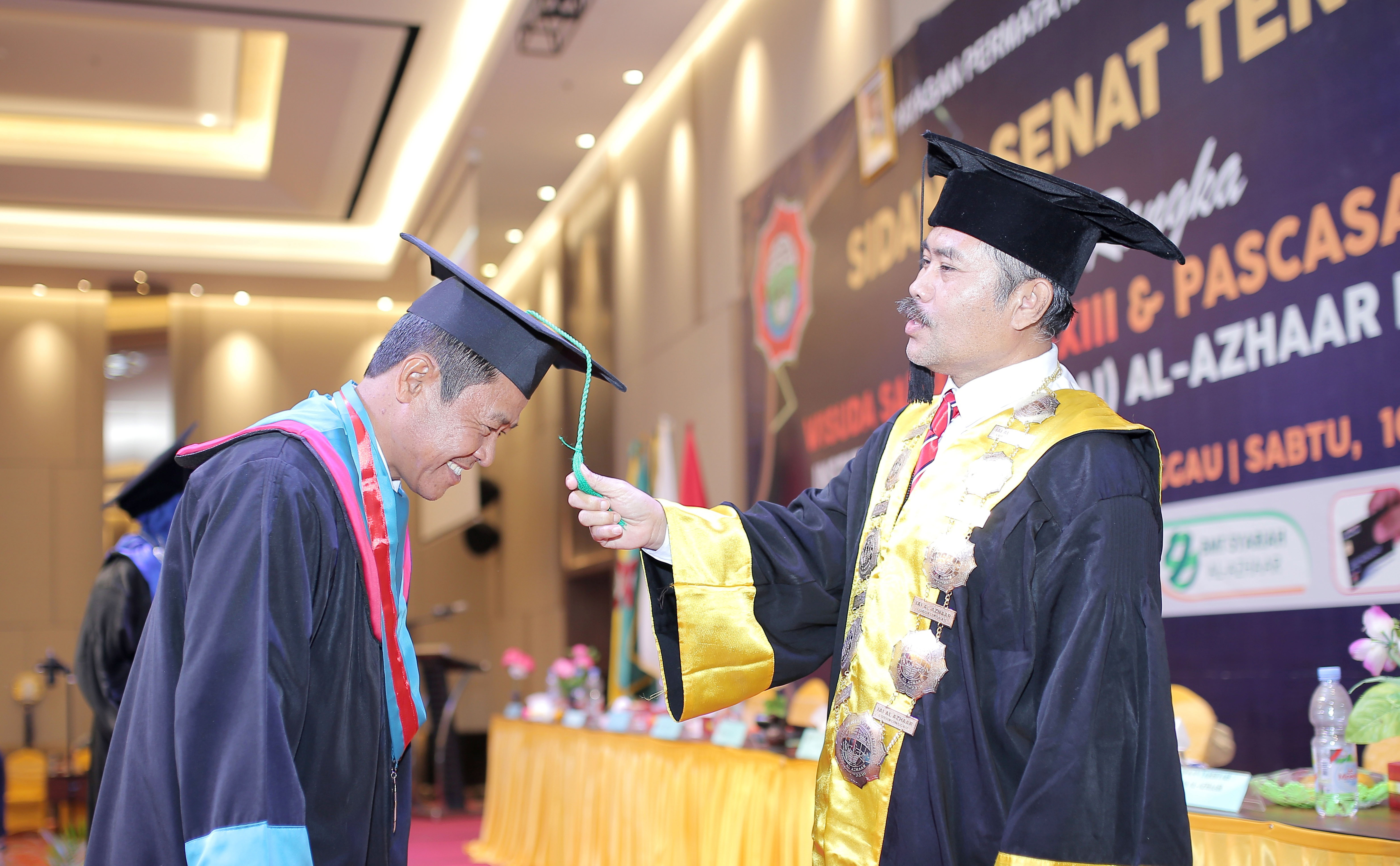 IAI Al Azhaar Lubuklinggau Wisuda Sarjana XIII dan Pascasarjana III, Berikut Pesan Waki Bupati Muratara