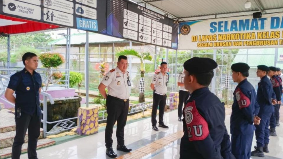 Kalapas Narkotika Muara Beliti Beri Penguatan kepada Jajaran P2U, Ini yang Ditegaskan