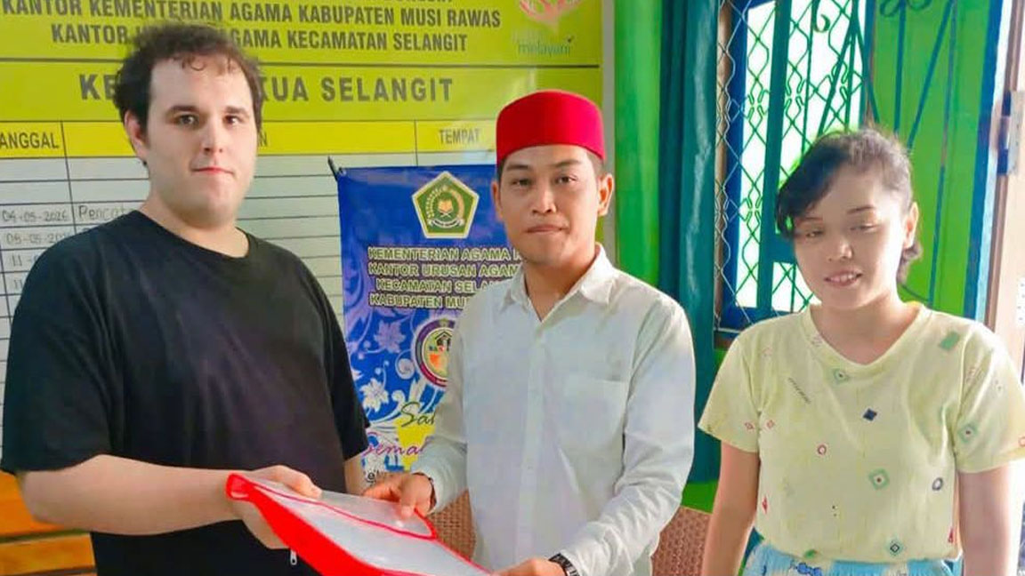 Rencana Menikah Kamis 4 Juni 2026, ini Kisah Cinta Gadis Lubuk Ngin dengan Bule Amerika