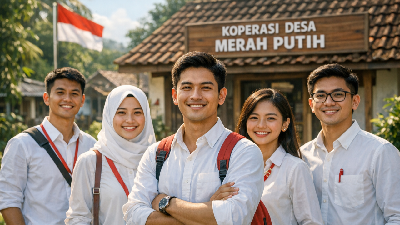 Pemerintah Rekrut 30.000 SPPI untuk Kelola Koperasi Desa Merah Putih 