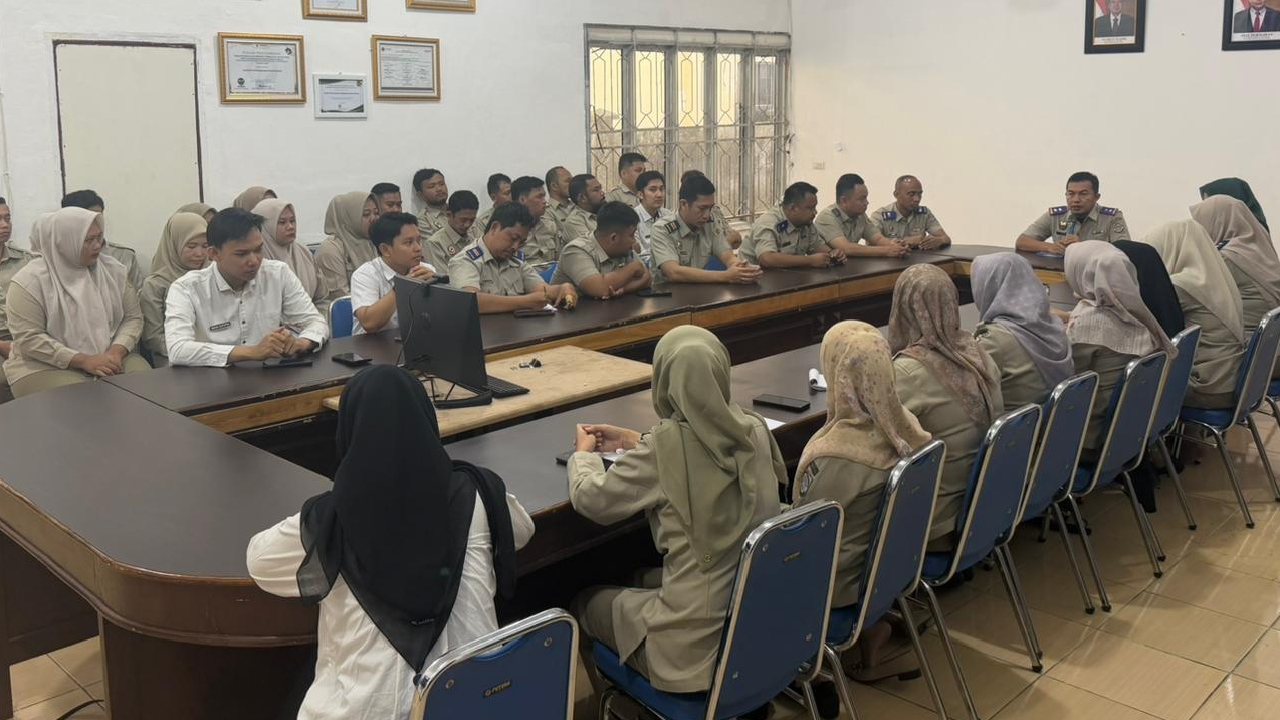 Rapat Persiapan Launching Pengukuran Terjadwal Kantor Pertanahan Musi Rawas