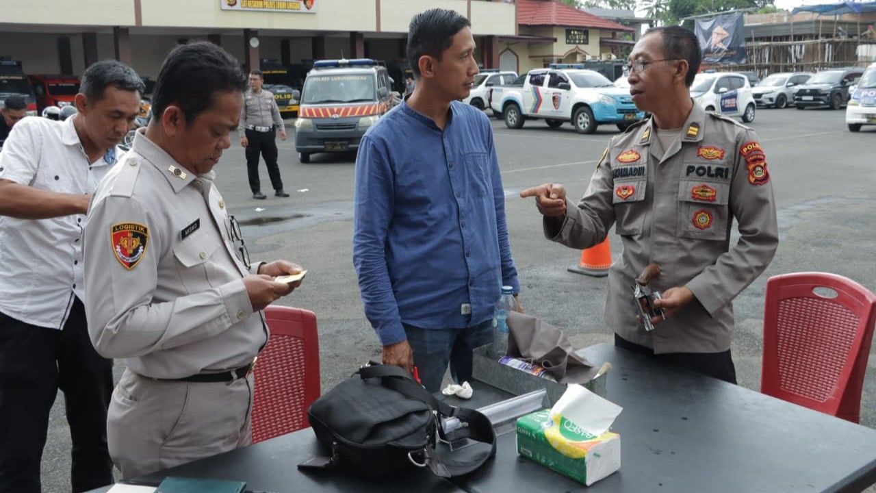 Jelang Nataru, Senjata Api Anggota Polres Lubuk Linggau Diperiksa Kesiapannya Oleh Tim Polda Sumatera Selatan