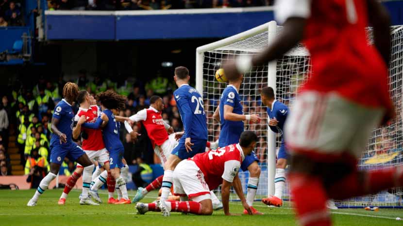 Hasil Liga Inggris Chelsea vs Arsenal: The Gunners Kembali ke Puncak