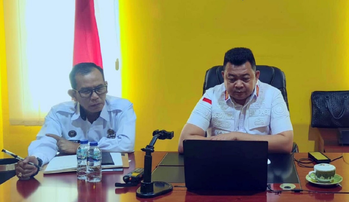 Kalapas Narkotika Muara Beliti Ikuti Rapat Zoom Sosialisasi Pedoman Pengadaan BAMA Melalui E-Katalog