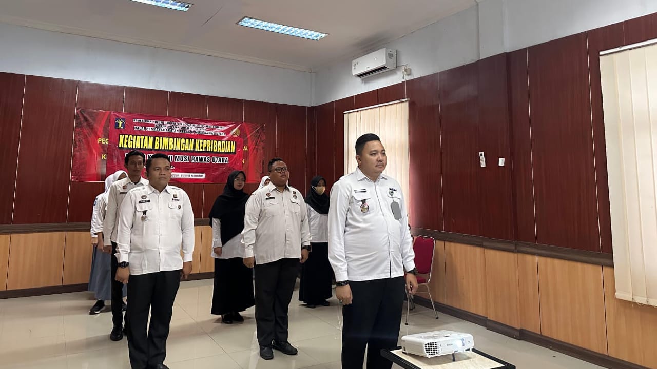 Bapas Muratara Ikuti Apel Bersama Tahun 2025