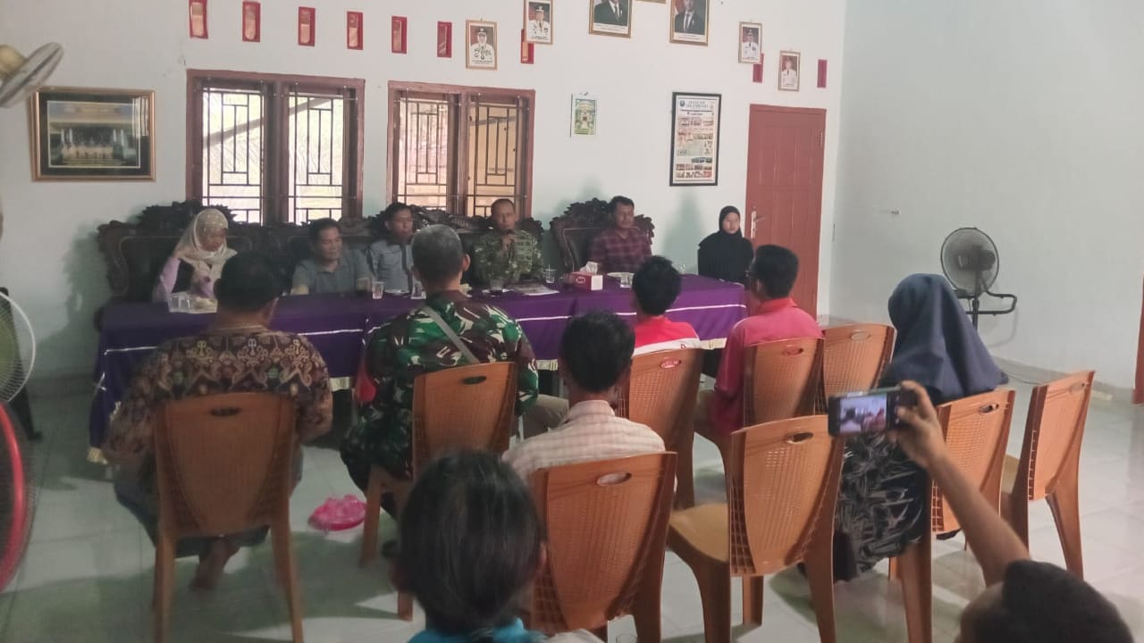 Rakor Program Kerja KDKMP Desa Marga Sakti, Danramil Muara Kelingi Tekankan Transparansi dan Pengawasan