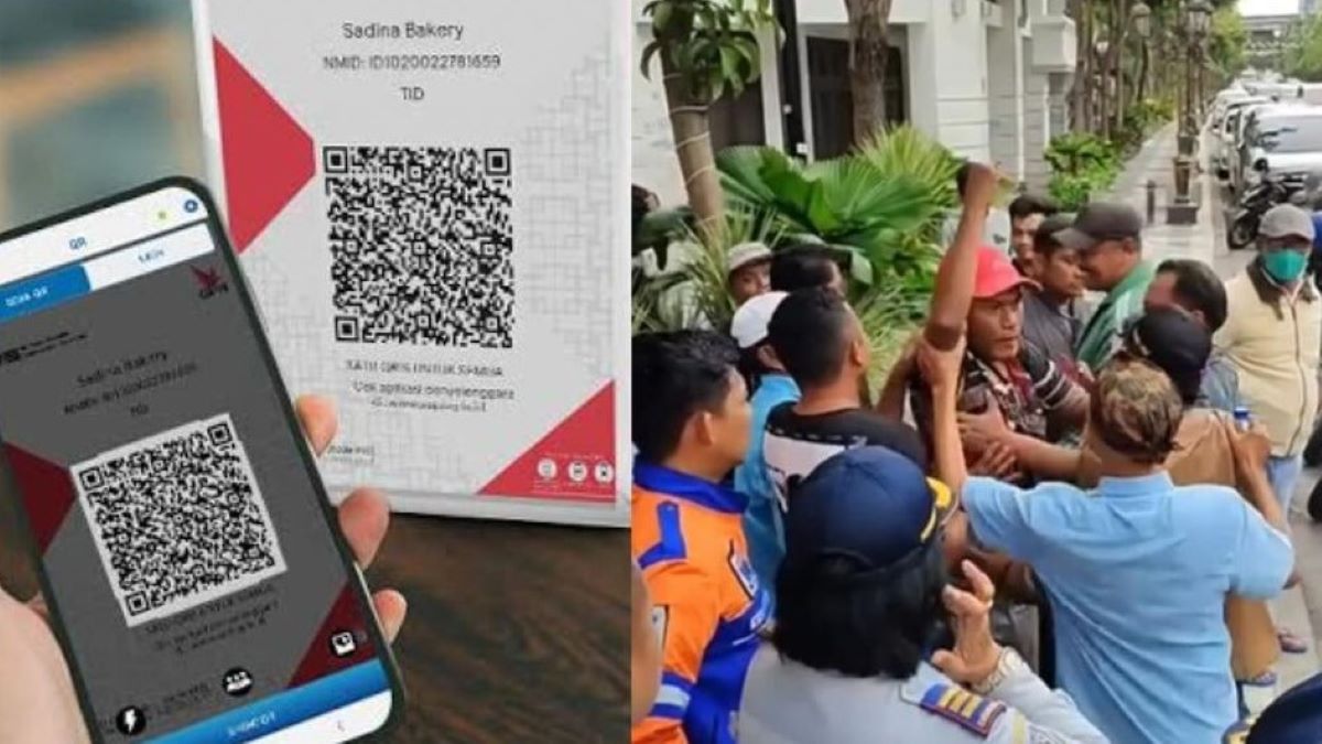Tukang Parkir di Surabaya Berseteru dengan Dishub Tolak Pembayaran Menggunakan QRIS