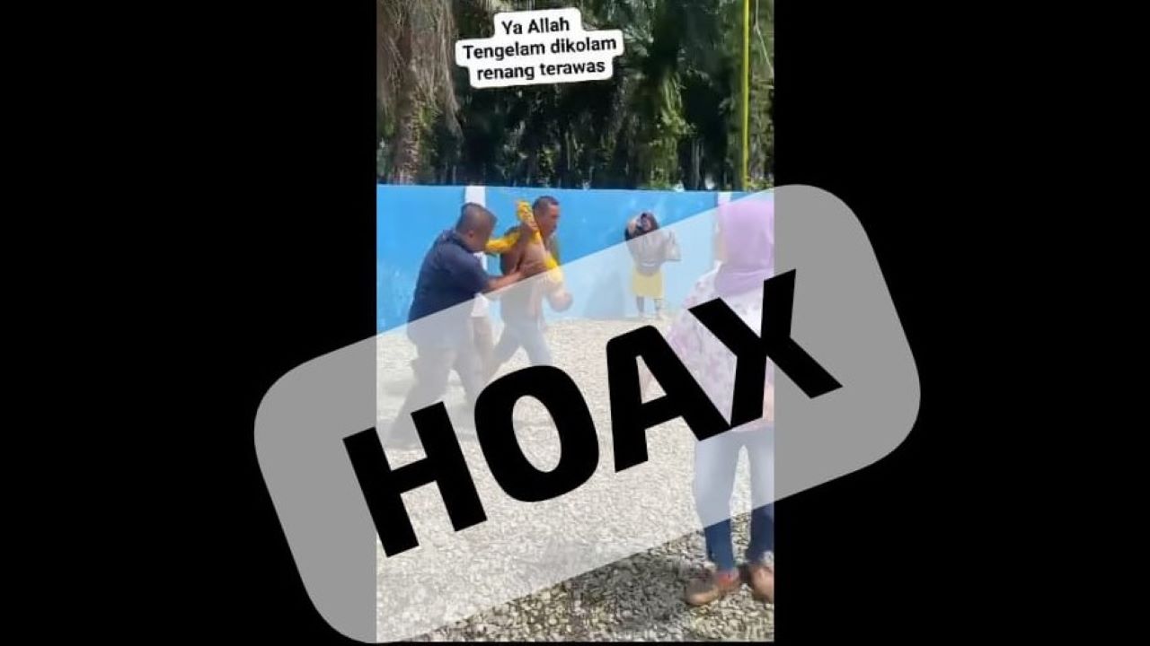 Informasi Anak Tenggelam di Kolam Renang Terawas Musi Rawas, Kapolsek: Hoax