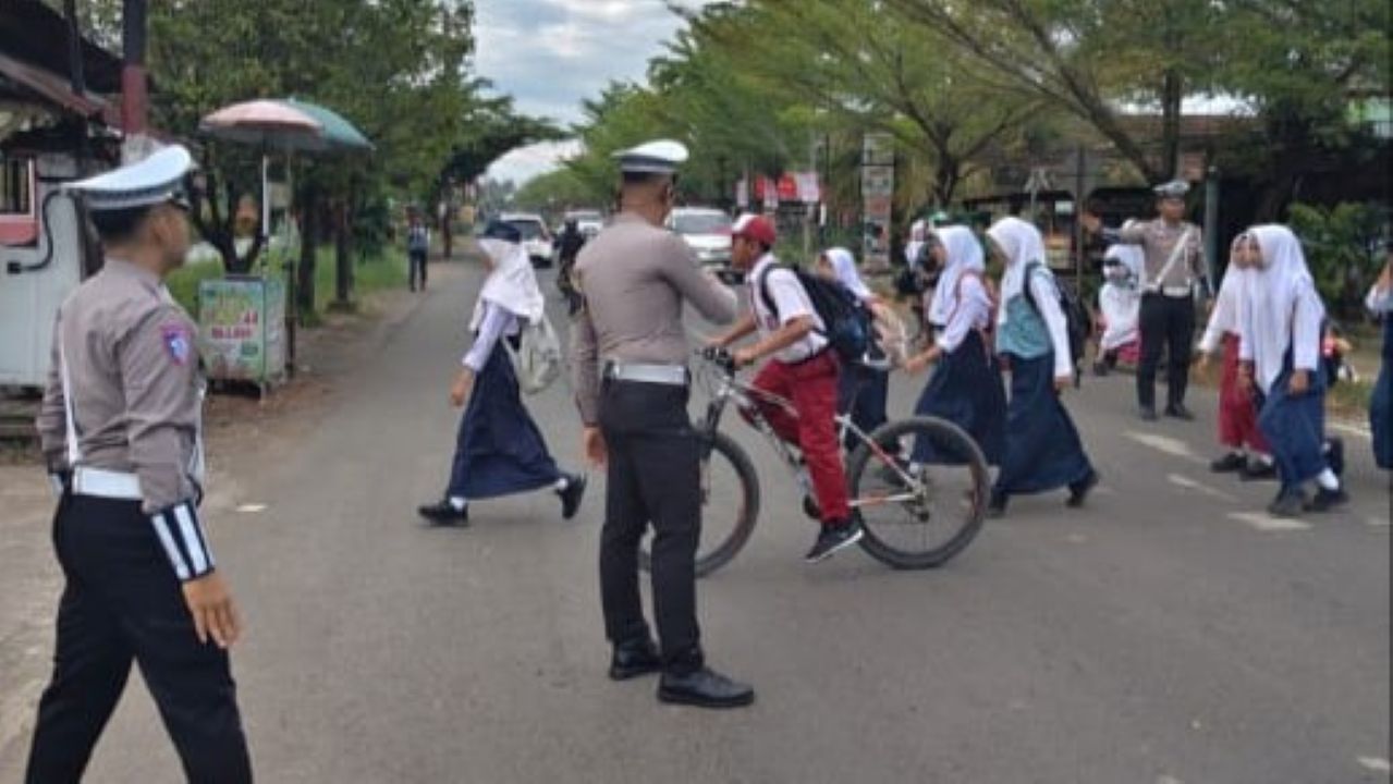 Operasi Zebra di Musi Rawas, Masih Banyak yang Tak Pakai Helm dan Bonceng 3 
