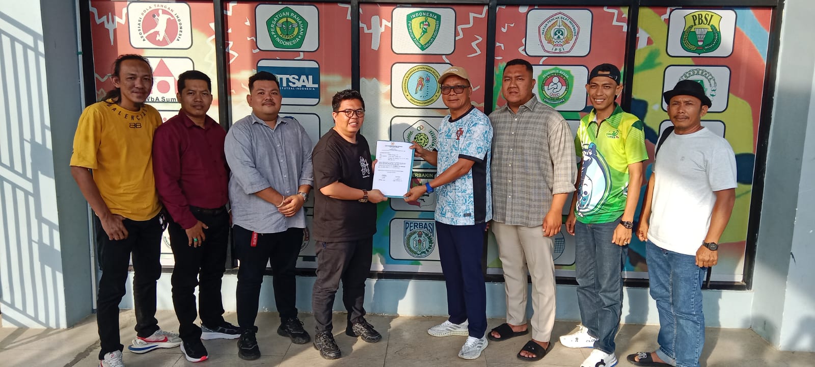 Epi Samsul Komar Resmi Mendaftar Bakal Calon Ketua KONI Lubuk Linggau, Ini Harapannya