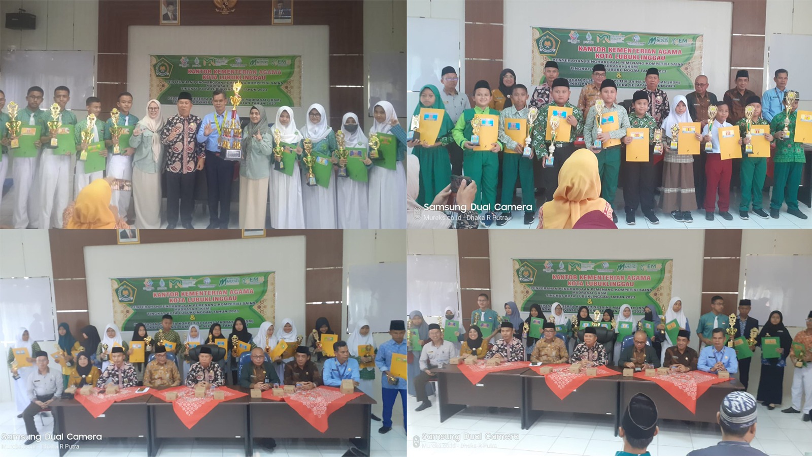 Kemenag Gelar Penyerahan Penghargaan KSM Tingkat Lubuklinggau, 51 Pelajar Ikuti KSM Tingkat Sumatera Selatan