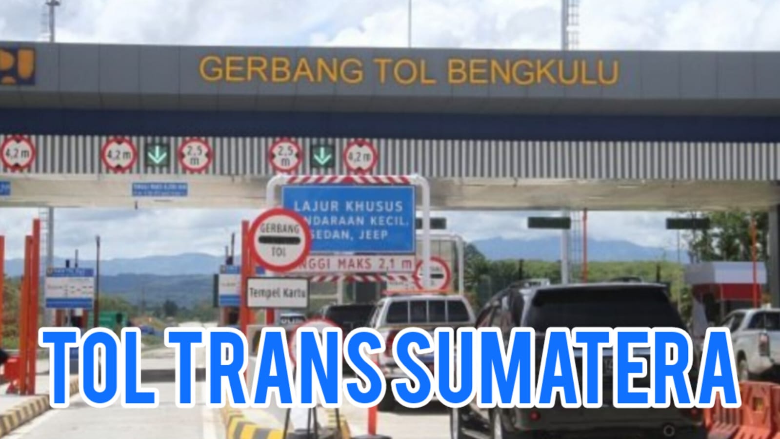 Lintasi 2 Kabupaten, Segini Panjang Tol Muara Enim-Lubuklinggau, Penghubung Tol yang Akan Diresmikan Jokowi  