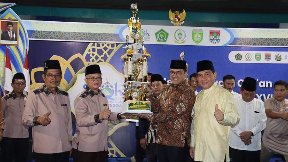 Lubuklinggau Sukses Gelar STQH XXVll Provinsi Sumatera Selatan 2023