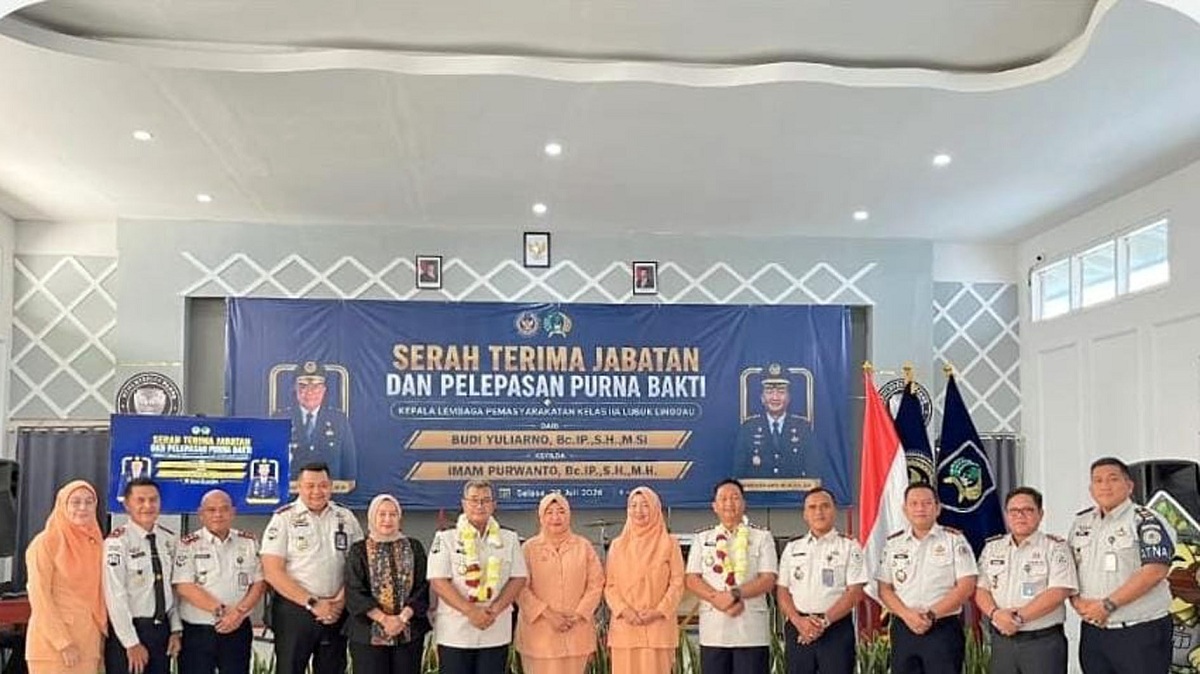 Pererat Sinergi Antar UPT, Lapas Narkotika Muara Beliti Hadiri Pisah Sambut Kalapas Lubuk Linggau