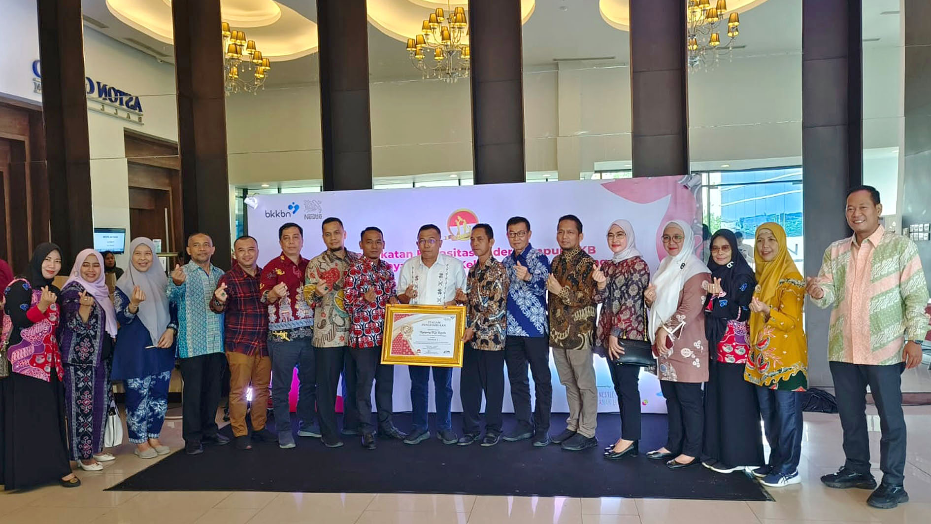 Membanggakan! Kelurahan Ulak Surung Lubuklinggau Raih Penghargaan Kampung KB Terbaik se-Sumatera Selatan