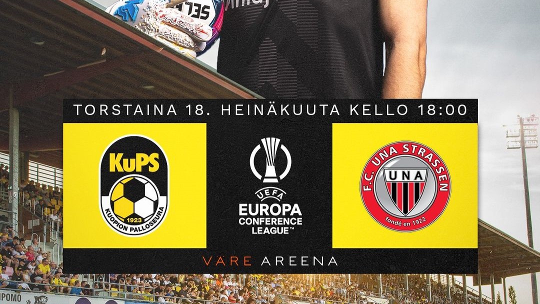 UEFA Conference League: Prediksi KuPS vs UNA Strassen, Kamis 18 Juli 2024, Kick Off 22.00 WIB