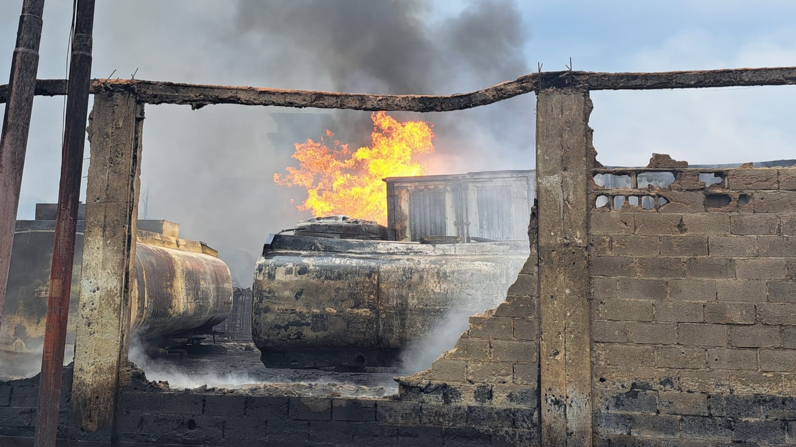 Gudang Penimbunan BBM Terbakar, Ini Penjelasan Kombes Pol Ngajib