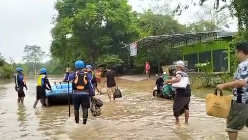 Jalur Muara Kelingi Masih Banjir, ke Palembang Lewat Megang Sakti Saja, ini Rutenya