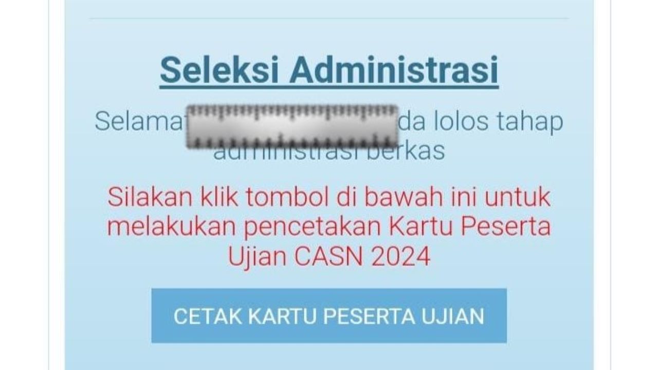 Pengumuman! Kartu Ujian CPNS 2024 Bisa Diunduh Hari Ini, Berikut Link dan Caranya