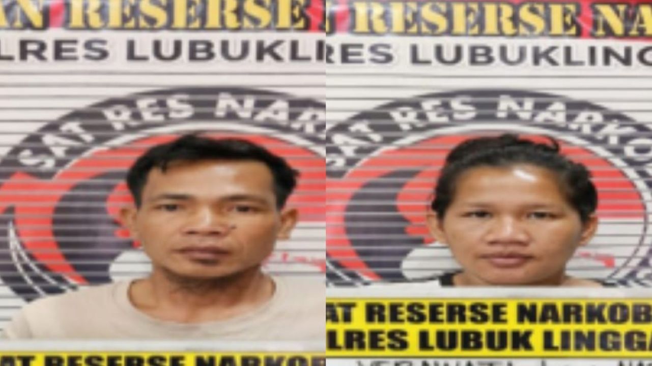 Pasutri di Lubuk Linggau Jualan Sabu, Sehari Bisa Untung Rp300 Ribu, Kini Dipenjara