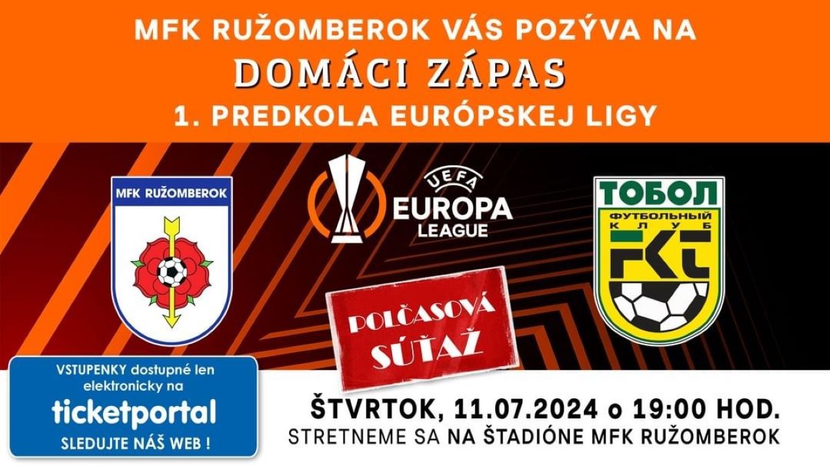 UEFA Conference League: Prediksi Ruzomberok vs Tobol, Jumat 12 Juli 2024, Kick Off 00.00 WIB