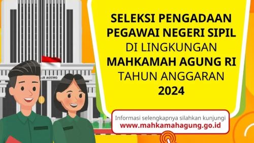 Daftar Formasi CPNS 2024 Mahkamah Agung untuk Lulusan S1 Lengkap dengan Jumlah dan Kualifikasinya