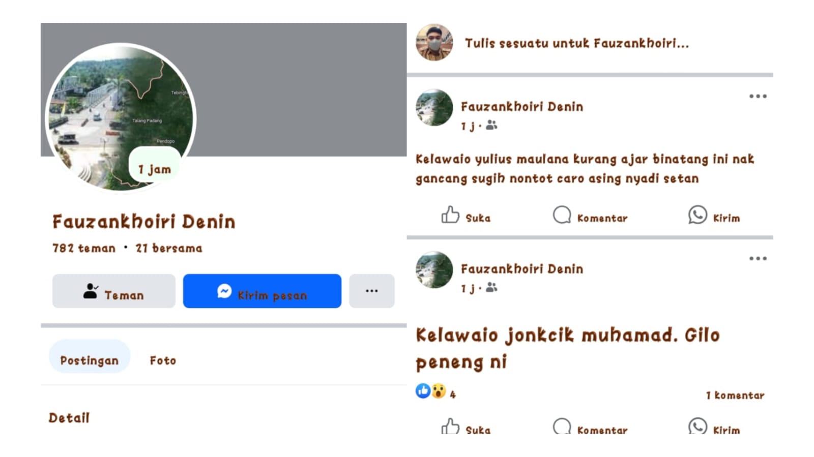 Nama Pj Bupati Empat Lawang Dicatut, Pelaku Sebarkan Ujaran Kebencian Lewat Facebook